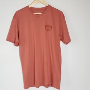 Smith Brand men's Salmon/red Lightweight Casual T-shirt Size Large